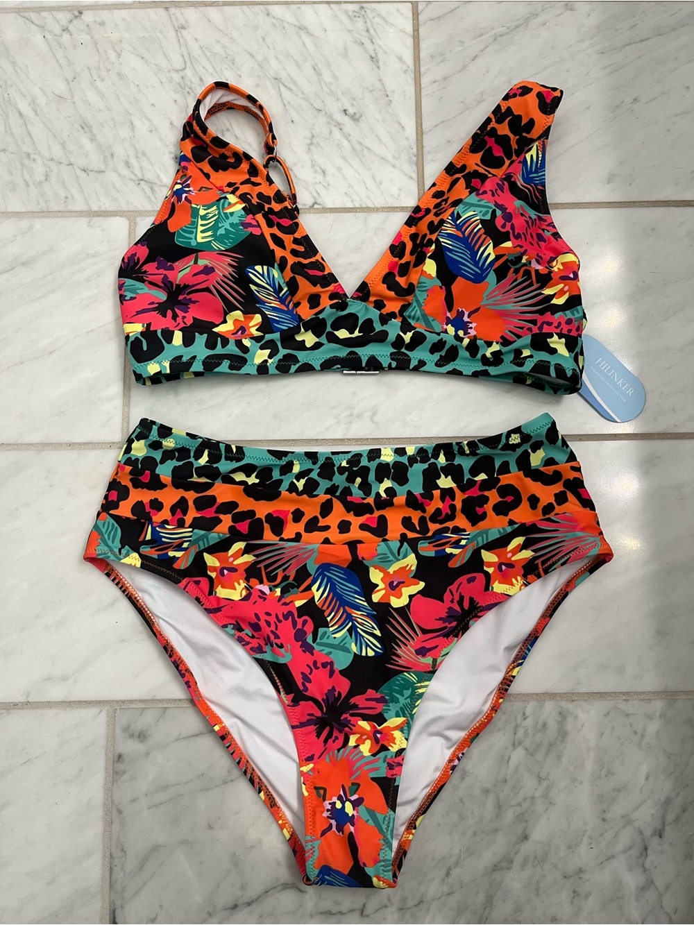 Jungle Print Bikini Set - NWT